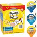 Temptations Lickable Spoons, Soft Lickable Cat Treats, Adult Wet Cat Treats, Variety Pack, 24 Spoons (EXP 07/16/26)