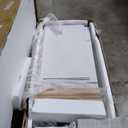 Craft Cart for Cricut Organization and Storage, 42'' Craft Cabinet with 24 Vinyl Roll Holder and 2 Large Drawers Compatible with Cricut Machine