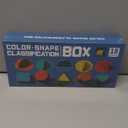 Vodolo Shapes and Colors Sorting Toy for Toddlers 13,Kids Learn Color Discovery Boxes Shape Sorters Preschool Classroom Must Haves Sensory Toys,Color Matching Learning Activities Games