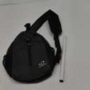 WATERFLY Crossbody Sling Backpack Sling Bag Travel Hiking Chest Bag Daypack