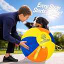 Herding Ball for Dogs, 22'' Dog Training Balls with Straps for Australian Shepherd, Border Collie, Cattle Dog, Large Breed, Horses Outdoor Play