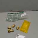 SUNGATOR 4-Pack 1/2 Inch Male x 1/2'' Female Brass Pipe Fitting Adapters, 1/2'' NPT Male to Female Adapters, 1/2'' Brass Pipe Extension Fittings for Shower Head