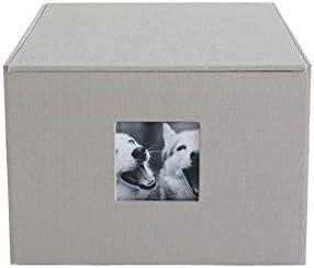 Kolo Havana Archival Photo Storage Box, Medium, Platinum
