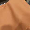 Exclusive Home Cabana Solid Indoor/Outdoor Light Filtering Hook-and-Loop Tab Top Curtain Panel Pair, 54"x108", Mecca Orange