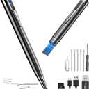 64G 1080P HD Portable Pen Camera,Long Battery Life Body Camera Pen with Loop Recording,Rechargeable Security Nanny Cam with Smooth Writing for lecture,Meeting,Classes, Easy to Use & Stable Transfer
