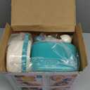 CUTE STONE Microwave Toys Kitchen Play Set, Kids Pretend Play Electronic Oven with Play Food, Kids Cookware Pot and Pan Toy Set, Cooking Utensils,Great Learning Kitchen Toys for Girls Boys