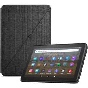 Amazon Fire HD 8 Tablet Cover (Only compatible with 12th generation tablet), Black
