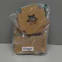 BOOMIBOO 25 Pack Individual Cupcake Containers, Cupcake Boxes with Window, Food Grade Cupcake Holders with Inserts, Stackable Deep Cupcake Carrier Easy Transport and Presentation (Brown)