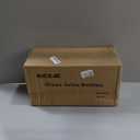 Ruckae 16oz Juice Bottles,Ribbed Glass Juicing Bottles with Lids,Smoothie Cup Lids and Straws,Water Bottle Mason Jar Drinking Glasses for Juicing,Smoothies,Kombucha (Clear-10 pack)