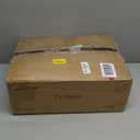 TV Stand for 55 Inch TV, Entertainment Center with 3-Tier Open Shelves, TV Console Table for Living Room, Bedroom, Rustic Brown