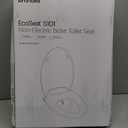 Brondell Bidet Toilet Seat Non-Electric Swash Ecoseat, Fits Elongated Toilets, White - Dual Nozzle System, Ambient Water Temperature - Bidet with Easy Installation
