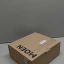 Moen Brantford Brushed Nickel Posi-Temp Shower Trim Kit with 8-Inch Eco-Performance Rainshower and Traditional Handle, Valve Required, T2252EPBN