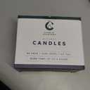 Candle Charisma 50 Green Spell Candles - 4" Unscented Paraffin Chime Candles, Smokeless & Dripless, Colored Candles, 2 Hours Burn Time 1/2 Inch Taper Candles for Rituals, Witchcraft and Parties