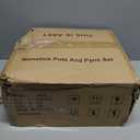 16PCS Pots And Pans Set Non Stick Cookware Set Nonstick With Cooking Set (16Pieces, White)