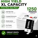 910XL 910 XL Black Ink Cartridges for HP Printers Compatible for HP Printer Ink 910 for HP 910XL Black Ink Cartridge HP910XL Works with HP OfficeJet Pro 8020 8025 8035 8028 8022 8010 8015