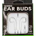 Wired Ear Buds , White, 2 pack,