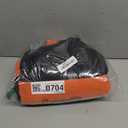 KILOCOCO Halloween Doormat 3'x5' Striped Outdoor Orange Rugs for Thanksgiving Washable Fall Doormats Layered Front Door Rug for Porch Farmhouse Entryway Patio Kitchen Entrance Holiday Decor