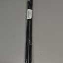 MEXAU Black Tension Curtain Rod 16.5-28 inch Spring Tension Rod Adjustable Spring Rod Extendable Tension Rod for Kitchen, Bathroom, Window, Bookshelf