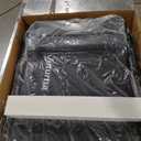 Juturna Walking Treadmill for Seniors, Treadmills for Home with Holder for Phone & Cup,Walking Pad with Handle Bar, 3.0 HP Walking Pad with 300 LBS Capacity, with LED Display (Black)