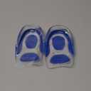 Advanced Heel Cups for Heel Pain Relief - Walk & Stand All Day in Comfort from Plantar Fasciitis, Achilles Tendonitis & Heel Spurs, Upgraded Gel Heel Inserts 2-Pack for Men & Women, Homergy, Size M (Men 7–10.5, Women 9–11.5)