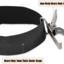 WELKINLAND Elastic Suspenders for Men - Heavy Duty Work Suspenders with Clips (XXL)