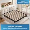 Meliusly Full Size Bunkie Board (53.3x74.3) - Heavy Duty Wood Bed Slats