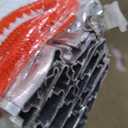 Spring Wire & Lock Channel - 20 Sets PVC Coated Spring Wire & Aluminum Alloy U-Channel Bundle with Nylon Gloves, 6.6 ft Farmer Greenhouse Frame Kit for Fix Poly Film Shade Cloth