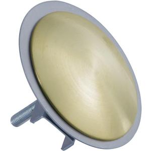 Kingston Brass SC1007 Faucet Hole Cover, 2" Diameter, Brushed Brass