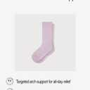 Organic Basics Unisex Core Tennis Crew Socks 3-Pack (4-6, Soft Lilac)