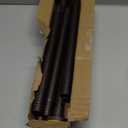 Bronze Shower Curtain Rod 31 to 80 Inch,1 Inch Diameter Adjustable Spring Tension Stainless Steel Telescoping Rod, Easy Install, No Rust