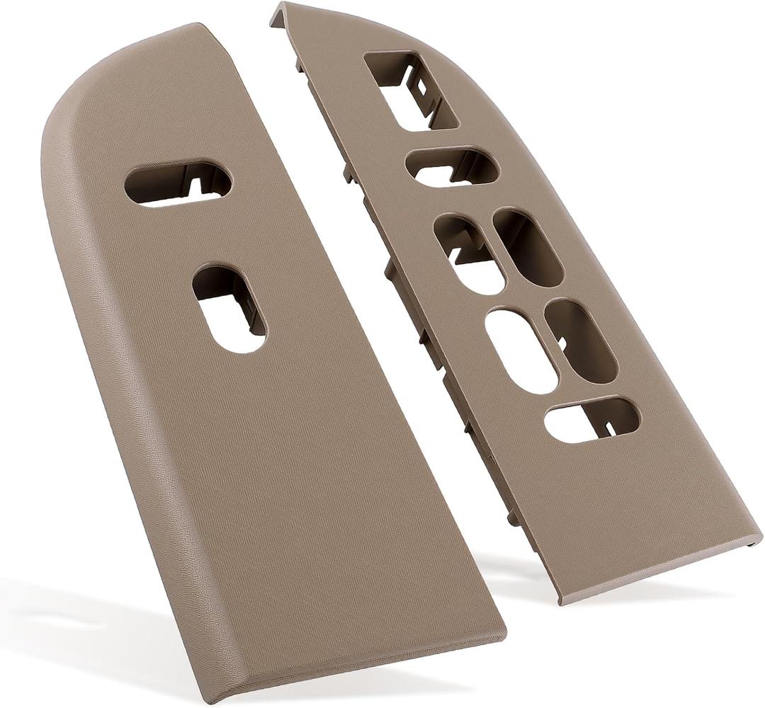 Door Window Lock Lift Switch Panel Trim Cover Compatible with Ford Expedition 2003-2006 Interior Door Window Switch Bezel Front Driver and Passenger Side Replace 2L1Z-14524-AA