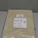 LANE LINEN Fitted Sheet Full Size, 100% Organic Cotton, 3Pc Set (1 Fitted Sheet, 2 Pillowcases), Percale Weave, Full Bed Fitted Sheets, Ultra Soft, Fits Mattress Upto 15" Deep - Linen (No Flat Sheet)
