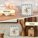 Western Office Decor, Born to Be Wild Until 9PM Cowboy Rodeo Wooden Box Sign, Vintage Rustic Western Decor for Home, Bedroom Office Desk Shelf Tabletop Decor, 5x5 Inch