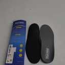 Plantar Fasciitis Feet Insoles Arch Supports Orthotics Inserts Relieve Flat Feet, High Arch (Mens 14-14 1/2) (Gray)