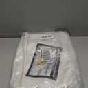 Split Corner Bed Skirt 18 Inch Drop King Size 100% Natural Cotton Wrinkle and Fade Resistant King Size, White Solid