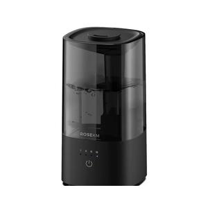 ROSEKM Humidifiers for Bedroom, 2.0L Cool Mist Humidifier for Home Plant and Baby Nursery, Quiet Ultrasonic Humidifier with 360° Nozzle, Auto Shut-Off, Filterless, Black