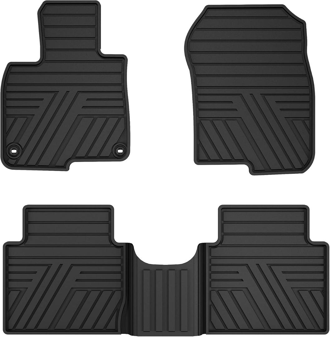 All Weather Rubber Floor Mats for Honda CR-V 2017-2022 (Gasoline & Hybrid)
