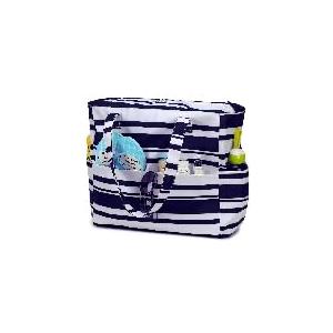 Waterproof Beach Tote Pool Bags for Women Ladies Extra Large Gym Tote Carry On Bag With Wet Compartment for Weekender Travel