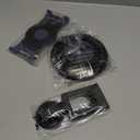 Premium 360 Rotating Tablet Stand for Desk  Adjustable Tablet Holder for 7.9 to 13 Devices, Swivel Weighted Base, Sturdy Black Metal iPad Stand for Office, Home, and Retail Display