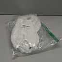 WILLBOND 6 Pieces Halloween Plush Bunny Ears Cute Bunny Headband for All-age Costume Cosplay Easter Christmas (White)