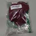 WDIRARA Women's Sheer Tight High Waisted Stockings Party Club Pantyhose (Large, Red)