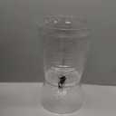 CreativeWare Bark Beverage Dispenser, 2.5 Gallon, Clear, (Pack of 1)