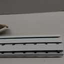 Weighted Non Slip Bathtub Mat, Textured TPE Bath Mat for Textured Bathtub and Shower Surfaces, Without Suction Cups Doesn't Float, Works on Tile and Stone(Gray,32 x 17 Inch)