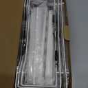 SWTYMIKI Over the Door Shower Caddy - 4 Tier Adjustable Shower Organizer Hanging with Soap Holder, No Drilling Stainless Steel Bathroom Rack Hanging for Body Wash, Shampoo, Soap, Razor, White