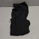 AEEZO Womens Long Sleeve Workout Jumpsuit Zip Up Yoga Rompers Sexy Tummy Control One Piece Bodycon Bottom Pants (Medium, #3 Thermal Black)