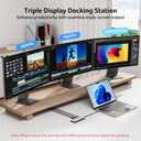 Acer Laptop Docking Station 3 Monitors, 11-in-1 USB C Docking Station with 8K DP, HDMI 4K@60Hz, 10Gbps Data, 1 Gbps Ethernet Hub, 100W Power Delivery, SD/TF, USB C Hub Multiport Adapter for Laptop