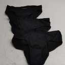Period Underwear For Women, Leak-Proof Hipster, Brief, Heavy Flow, 3 Pack (XX-Large, Black)