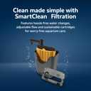 Aqueon Aquarium Starter Kit with Smart Clean Filtration and LED Lighting, Freshwater and Saltwater Fish, 20-Gallon