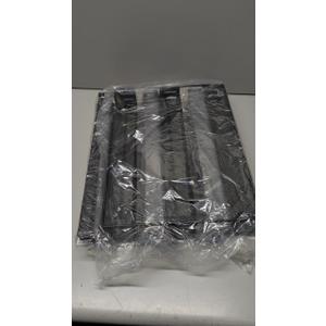 AULEDIO 2 Pack Spice Rack Organizer, 3 Tier Countertop Stand or Wall Mounted Storage Rack Hanging Shelf for Kitchen Cabinet, Cupboard, Pantry Door Bathroom Shower Cosmetic (Black)