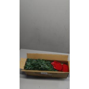 2FT Pre-lit Artificial Small Mini Christmas Tree with Warm White Multi-Color LED Lights, Remote Control and Timer, Perfect for Xmas Tabletop Decorations, Home, Kitchen, Dining Table top Balls